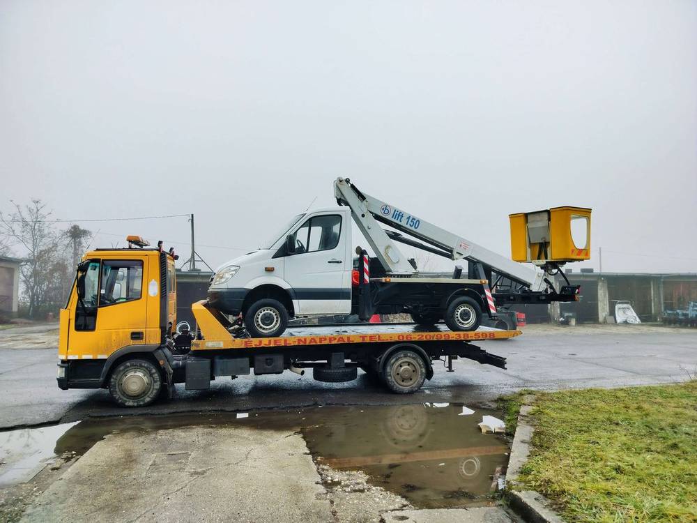 Téli autómentés Miskolc vonzáskörzet - hó esőben is