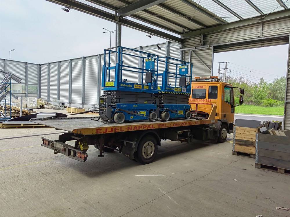 Pontos konténer pozicionálás Miskolc térség