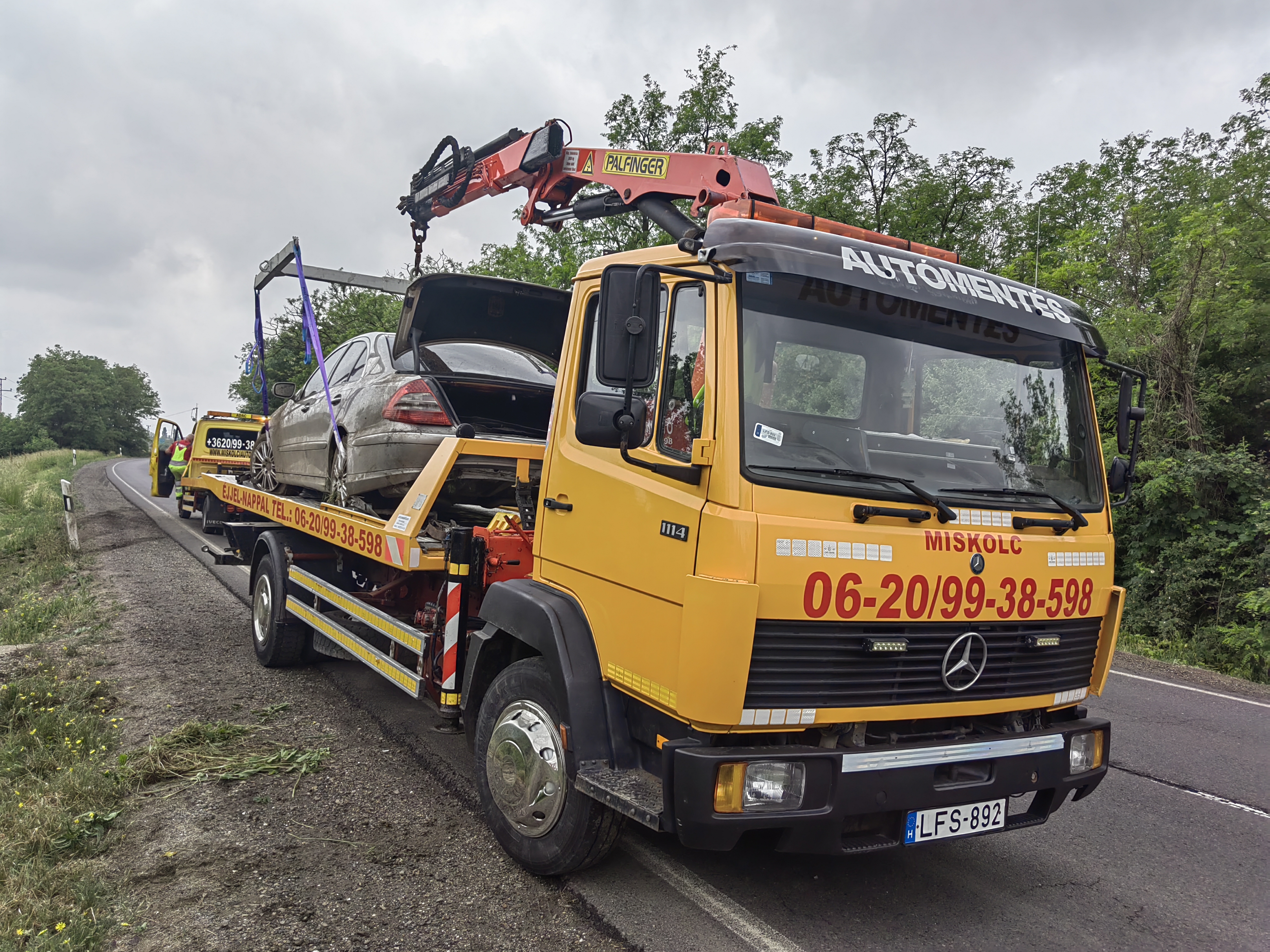 Gyors kiszállás autómentés Miskolc - 60 percen belül